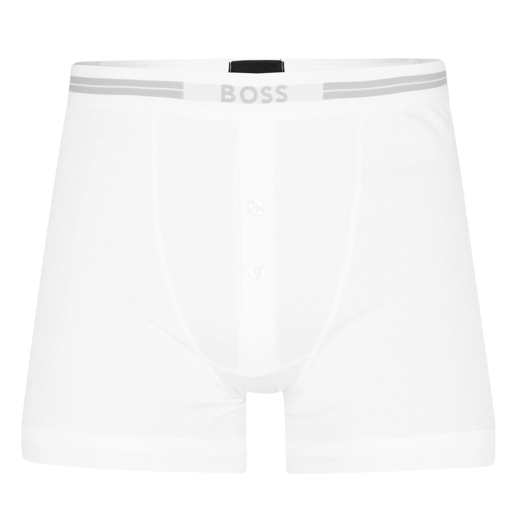 Hugo Boss Single Boxer Briefs - White 100